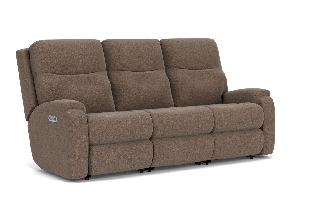 Penn Power Reclining Sofa with Power Headrests & Lumbar - Default Title